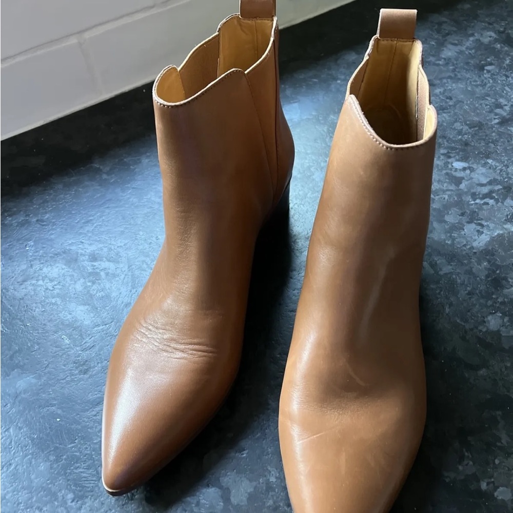 Size 12 J Crew pointed toe boots